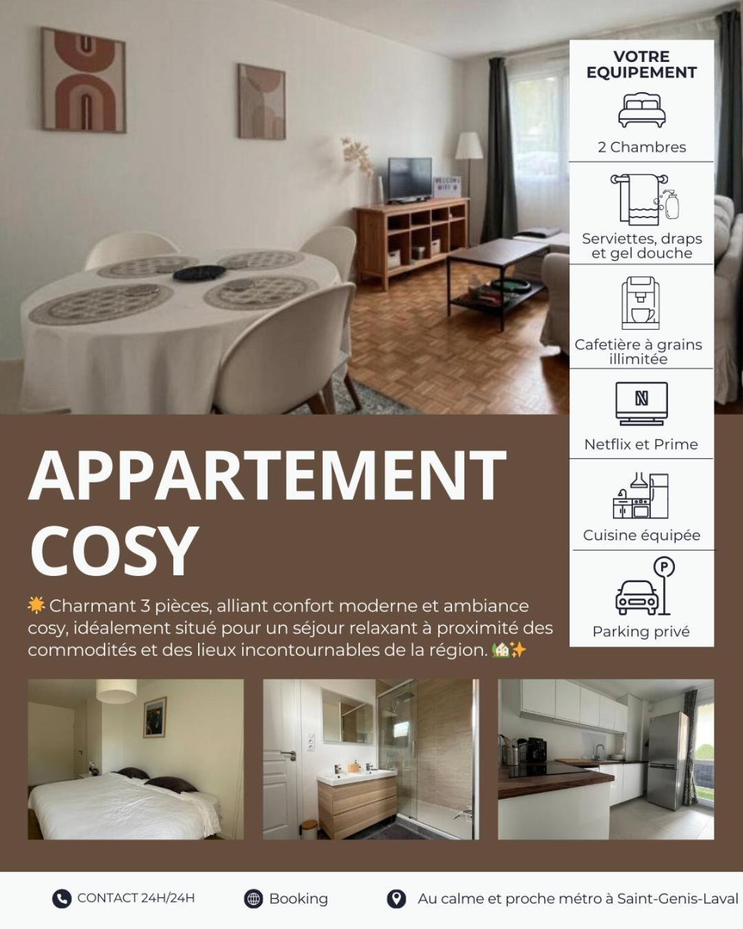 Appartement Cosy Et Confortable سان جيني لافال المظهر الخارجي الصورة